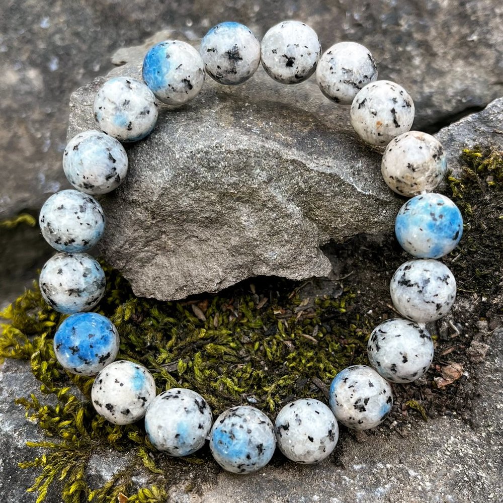 K2 Crystal Gemstone Bracelet Handmade - Picture 5 of 6